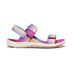 Sale Big Kids' Elle Backstrap | Rainbow/Festival Fuchsia Kids Sandals