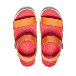 New Big Kids' Elle Backstrap | Tangerine/Cayenne Kids Sandals