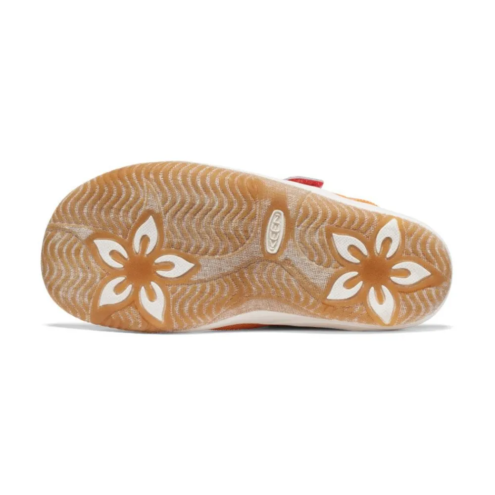 New Big Kids' Elle Backstrap | Tangerine/Cayenne Kids Sandals