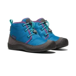 Outlet Big Kids' Howser Ii Waterproof Chukka | Mykonos Blue/Atlantis Kids Boots