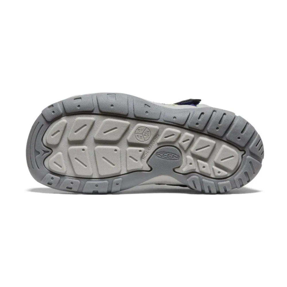 Hot Big Kids' Knotch Creek | Steel Grey/Blue Depths Kids Sandals