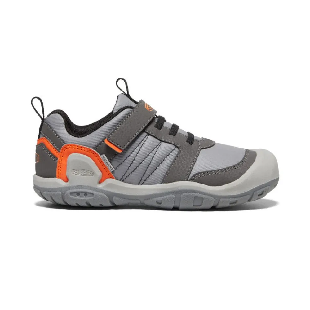 Clearance Big Kids' Knotch Peak Sneaker | Magnet/Safety Orange Kids Shoes