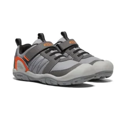 Clearance Big Kids' Knotch Peak Sneaker | Magnet/Safety Orange Kids Shoes