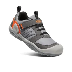 Clearance Big Kids' Knotch Peak Sneaker | Magnet/Safety Orange Kids Shoes
