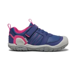 Best Big Kids' Knotch Peak Sneaker | Blue Depths/Pink Peacock Kids Shoes