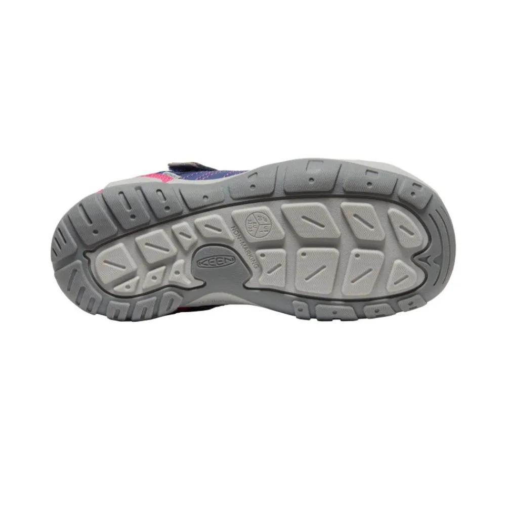 Best Big Kids' Knotch Peak Sneaker | Blue Depths/Pink Peacock Kids Shoes