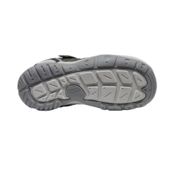 Hot Big Kids' Knotch Peak Sneaker | Black/ Yellow Kids Shoes
