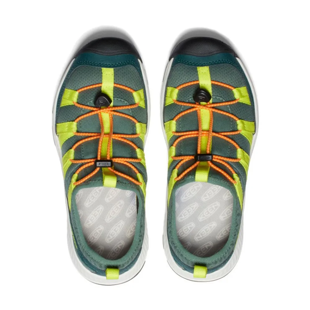 Best Big Kids' Motozoa Sneaker | Sea Moss/Scarlet Ibis Kids Shoes