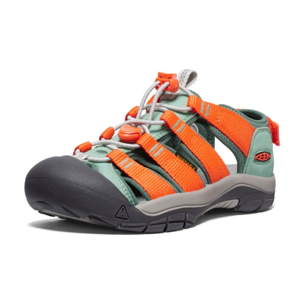 Online Big Kids' Newport Boundless Sandal | Granite Green/Scarlet Ibis Kids Sandals