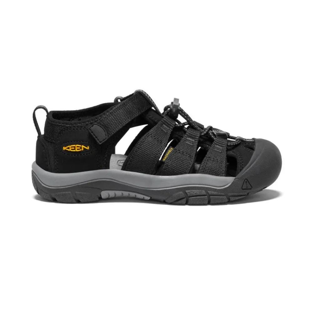 Clearance Big Kids' Newport H2 | Black/ Yellow Kids Sandals