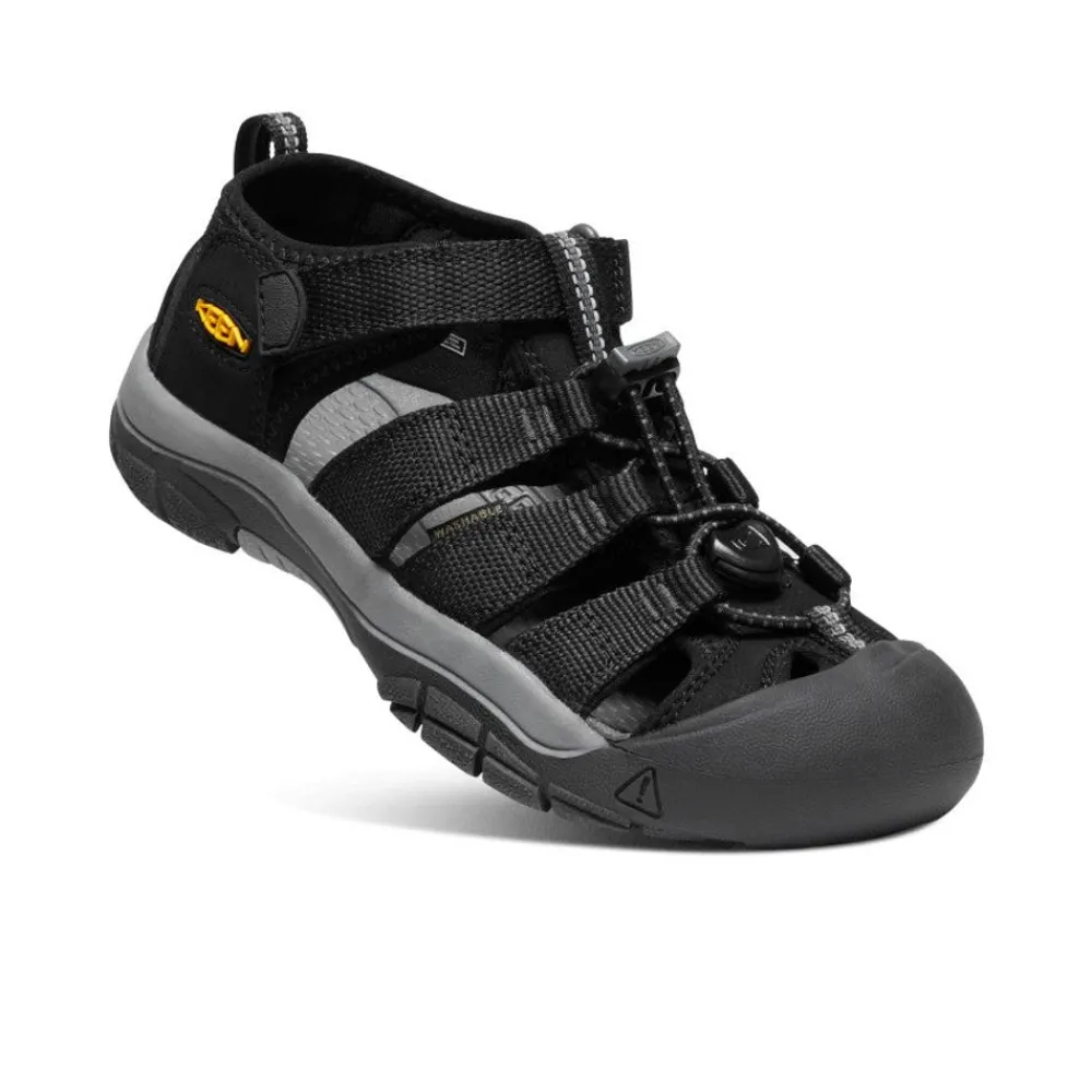 Clearance Big Kids' Newport H2 | Black/ Yellow Kids Sandals