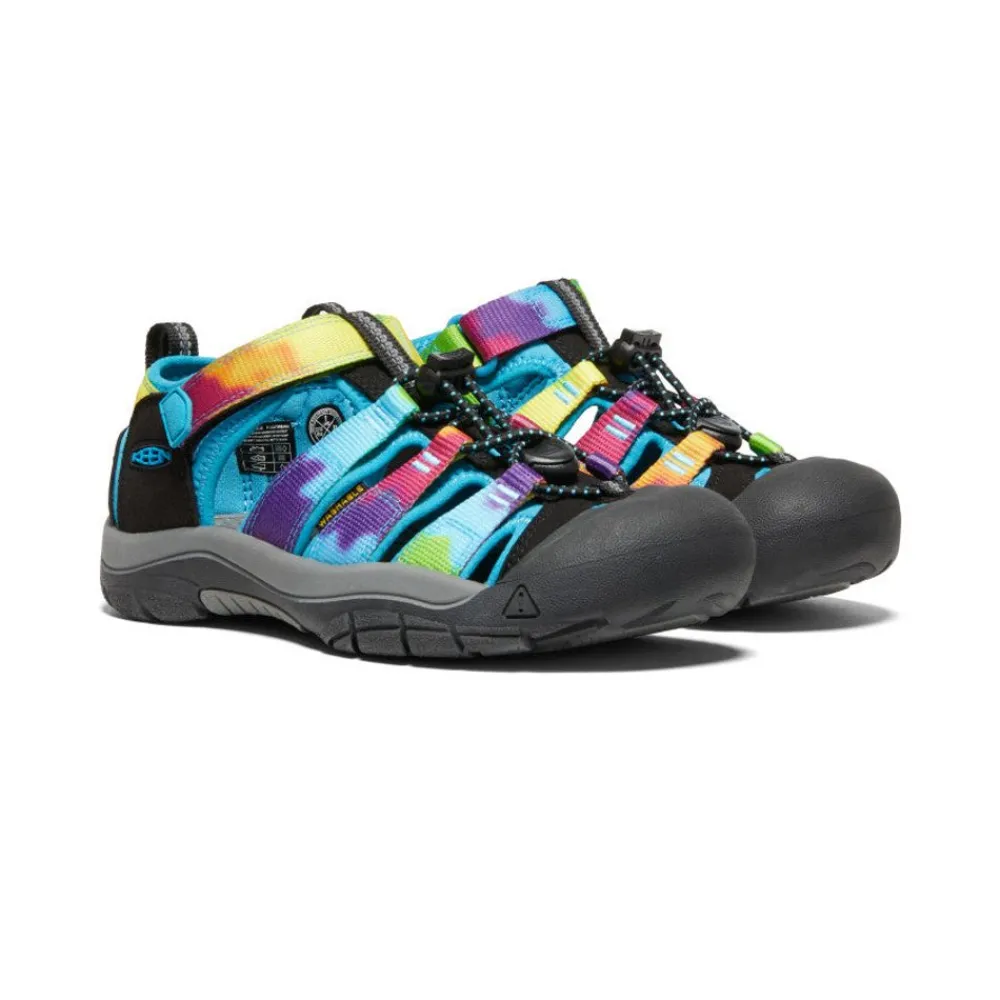 Best Big Kids' Newport H2 | Rainbow Tie Dye Kids Sandals