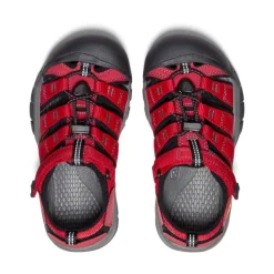 Fashion Big Kids' Newport H2 | Ribbon Red/Gargoyle Kids Sandals
