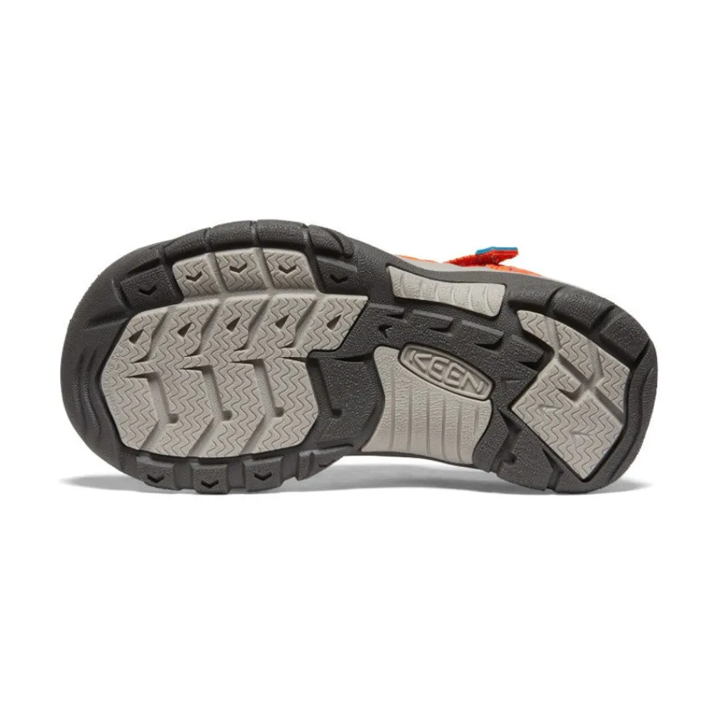Clearance Big Kids' Newport H2 | Safety Orange/Fjord Blue Kids Sandals