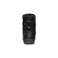 Hot Big Kids' Puffrider Waterproof Winter Boot | Black/Steel Grey Kids Boots