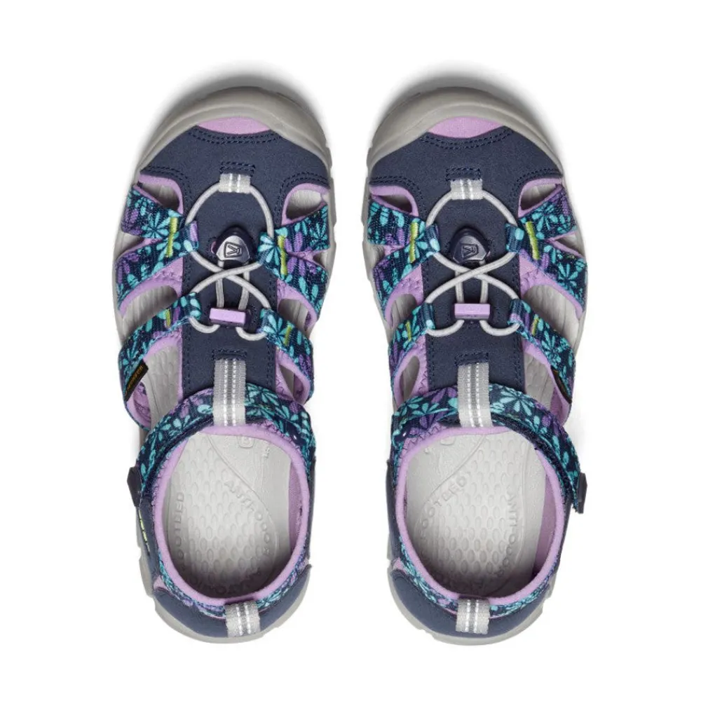 Outlet Big Kids' Seacamp Ii Cnx | Black Iris/African Violet Kids Sandals