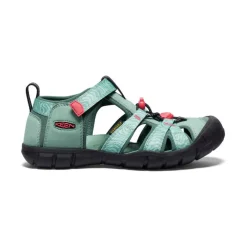 Best Big Kids' Seacamp Ii Cnx | Granite Green/Cayenne Kids Sandals
