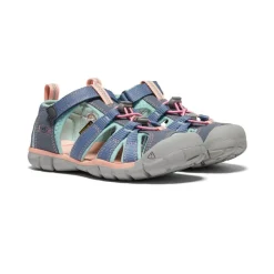 Discount Big Kids' Seacamp Ii Cnx | Flint Stone/Ocean Wave Kids Sandals