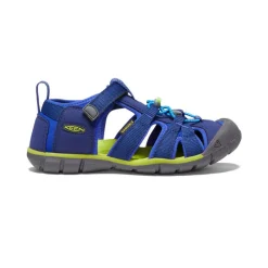 Hot Big Kids' Seacamp Ii Cnx | Blue Depths/Chartreuse Kids Sandals