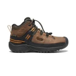 Hot Big Kids' Targhee Waterproof Boot | Dark Earth/Golden Brown Kids Boots