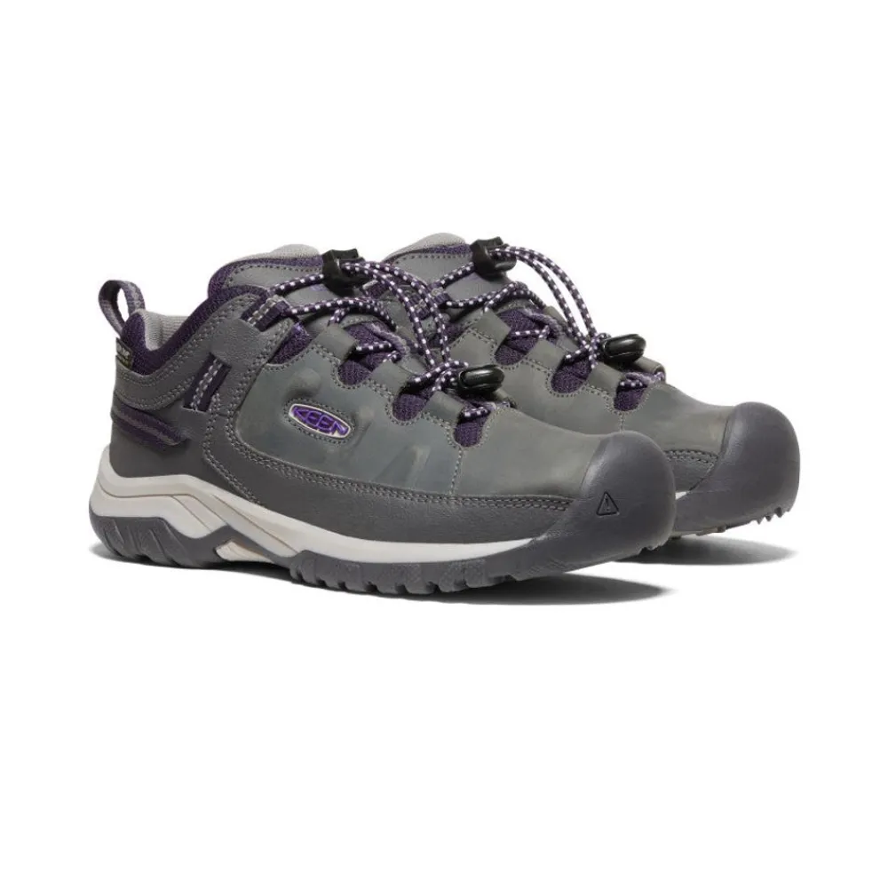 Hot Big Kids' Targhee Waterproof Shoe | Magnet/Tillandsia Purple Kids Shoes