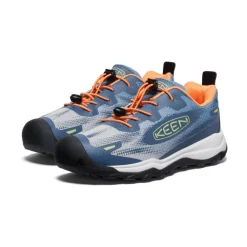 Clearance Big Kids' Wanduro Speed Hiking Shoe | Vintage Indigo/Tangerine Kids Shoes