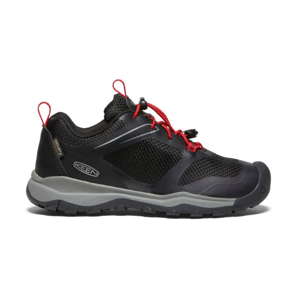 Fashion Big Kids' Wanduro Waterproof Shoe | Black/Ribbon Red Kids Shoes