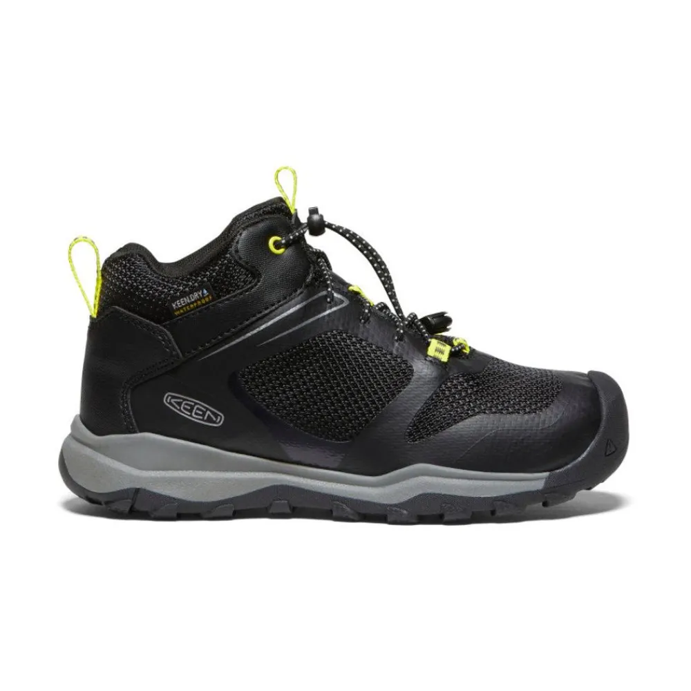 Best Big Kids' Wanduro Waterproof Boot | Black/Silver Kids Boots