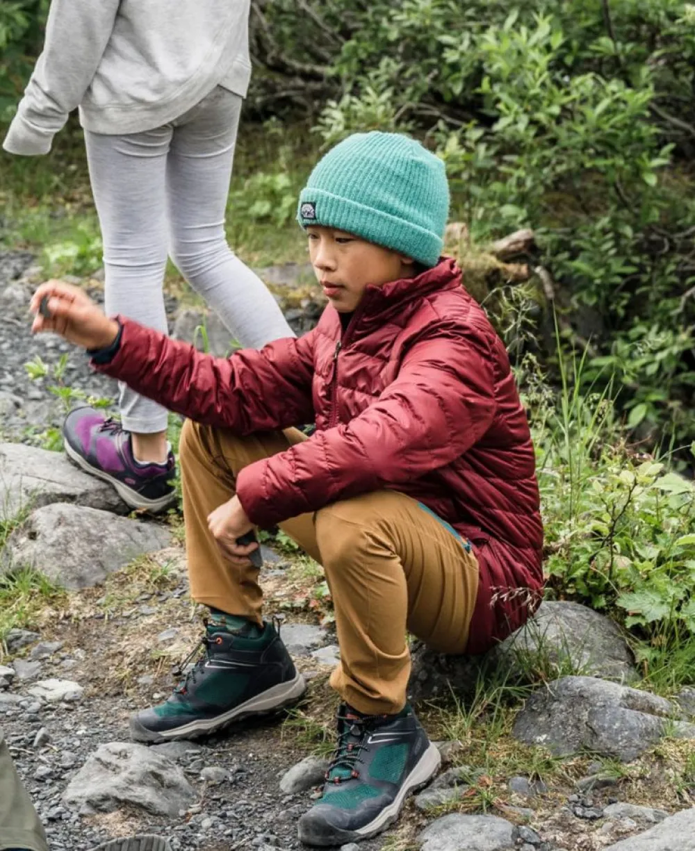 Outlet Big Kids' Wanduro Waterproof Boot | Sky Captain/Sea Moss Kids Boots