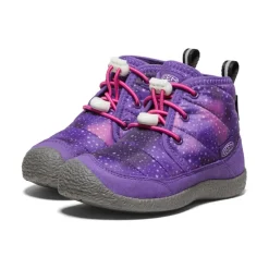 Fashion Little Kids' Howser Ii Waterproof Chukka | Tillandsia Purple/Multi Kids Boots
