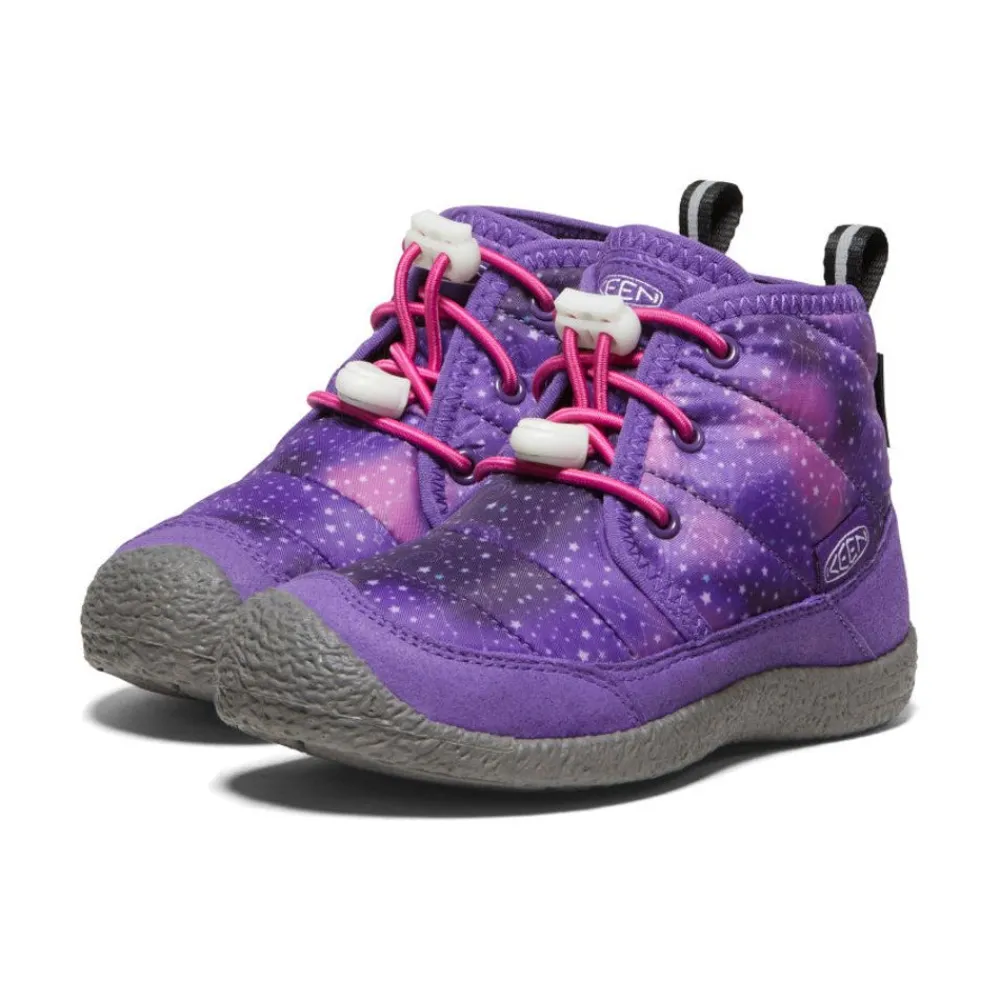 Fashion Little Kids' Howser Ii Waterproof Chukka | Tillandsia Purple/Multi Kids Boots