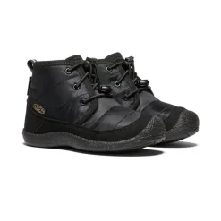 Best Little Kids' Howser Ii Waterproof Chukka | Black/Black Kids Boots