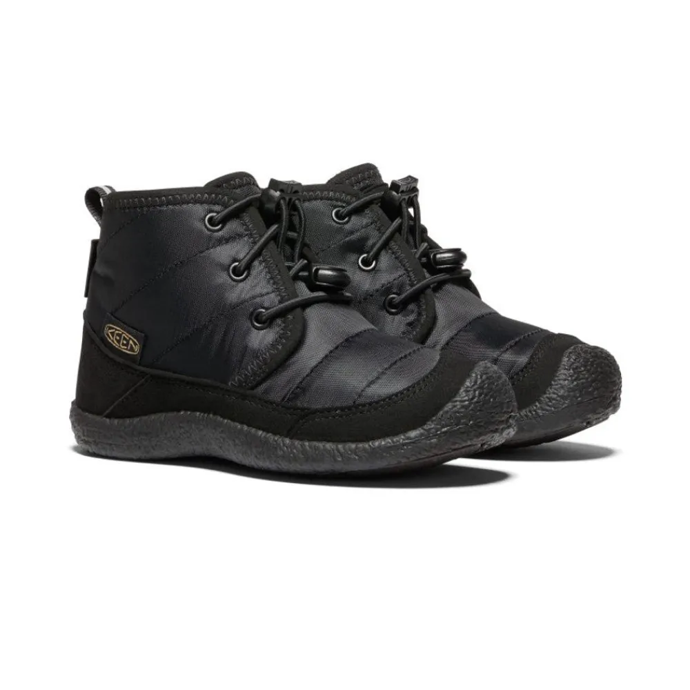 Best Little Kids' Howser Ii Waterproof Chukka | Black/Black Kids Boots