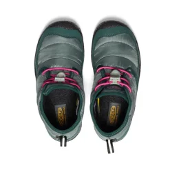 Fashion Little Kids' Howser Ii Waterproof Chukka | Dark Forest/Fuchsia Purple Kids Boots