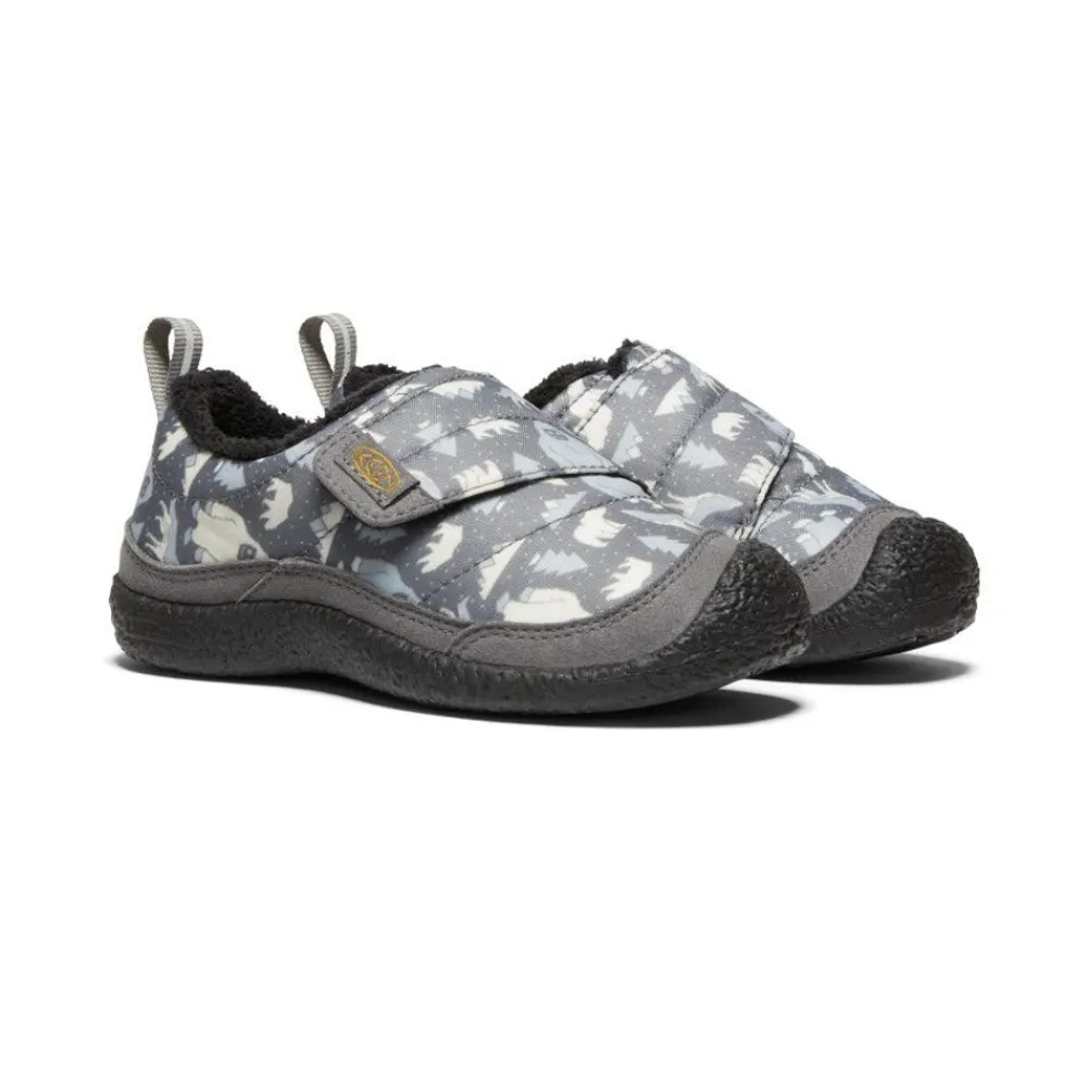 Sale Little Kids' Howser Wrap | Steel Grey/Star White Kids Slip-Ons