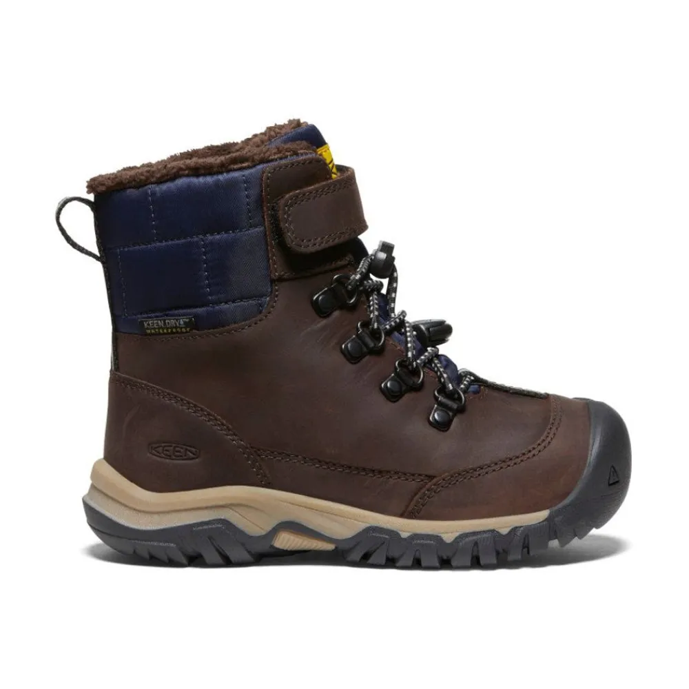 Hot Little Kids' Kanibou Waterproof Winter Boot | Java/Naval Academy Kids Boots