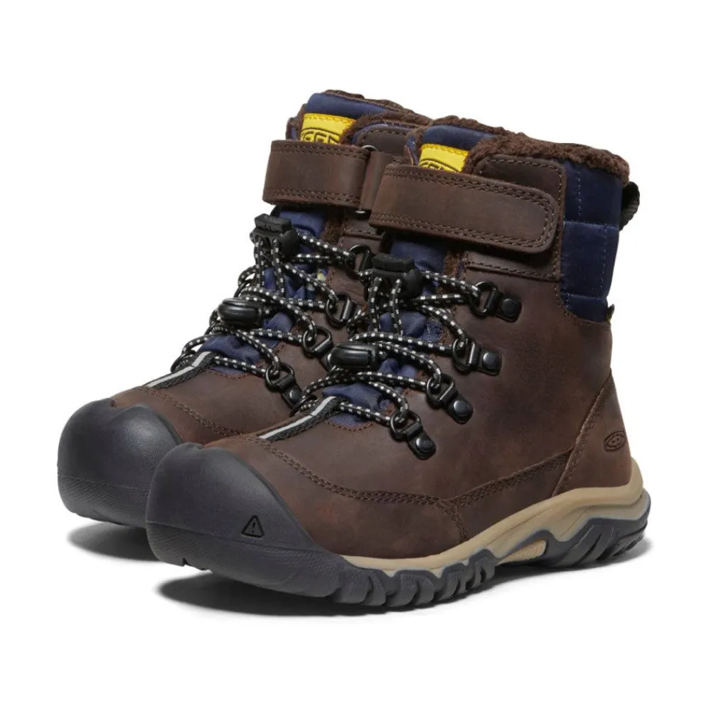 Hot Little Kids' Kanibou Waterproof Winter Boot | Java/Naval Academy Kids Boots