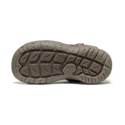 Fashion Little Kids' Knotch Peak Sneaker | Maple/Sky Captain Kids Shoes