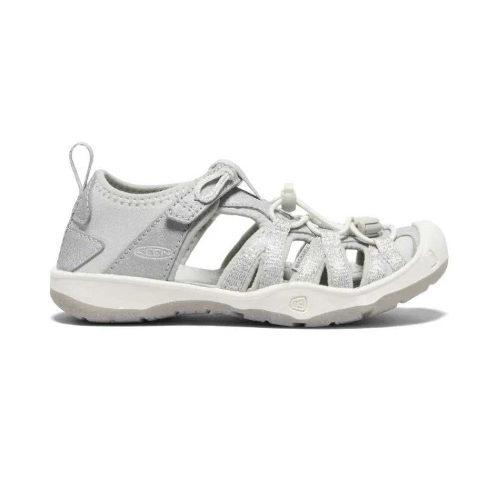 Fashion Little Kids' Moxie Sandal | Silver Kids Sandals