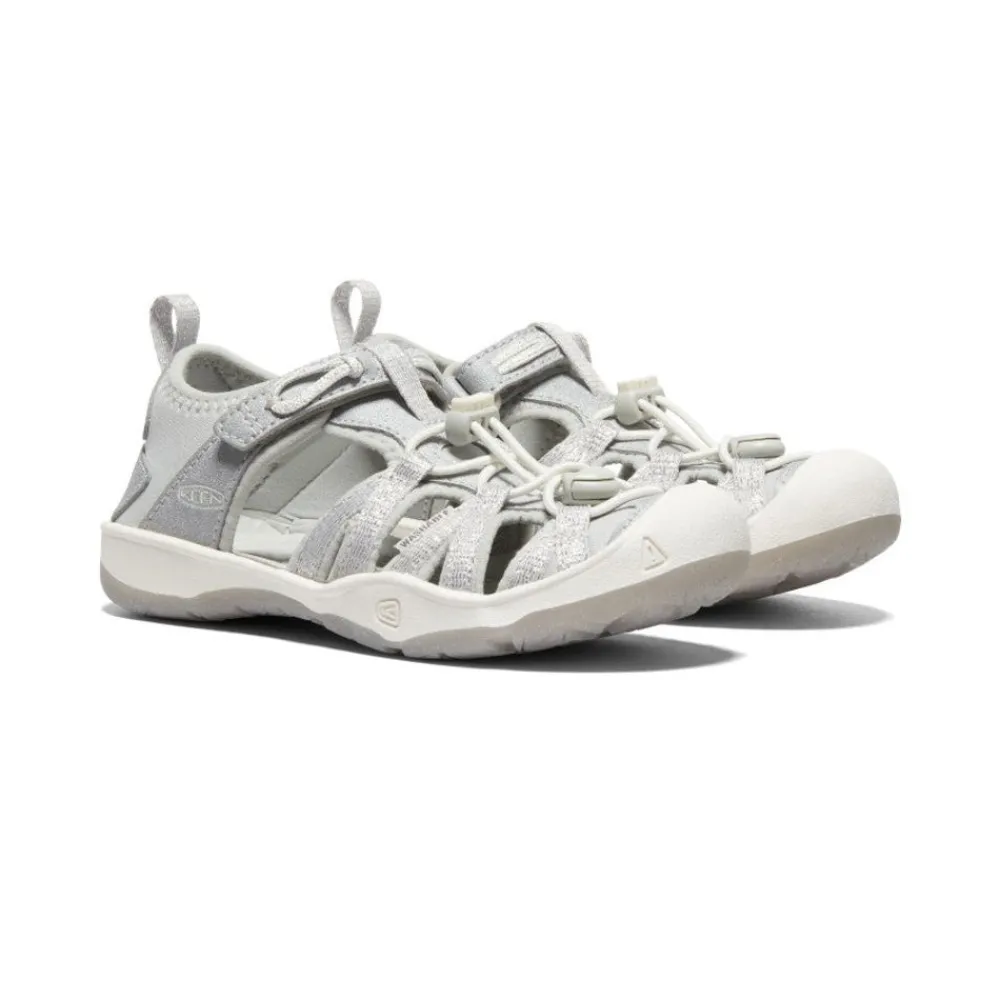 Fashion Little Kids' Moxie Sandal | Silver Kids Sandals
