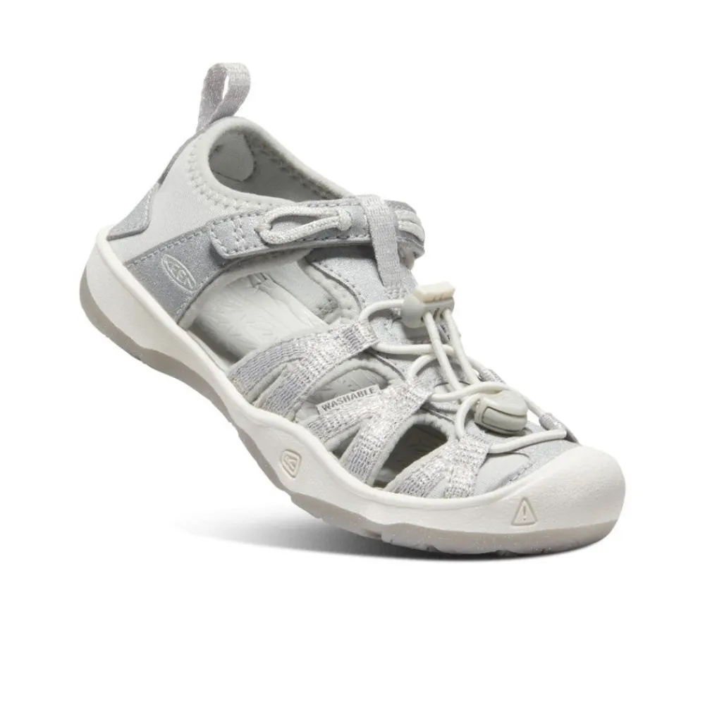 Fashion Little Kids' Moxie Sandal | Silver Kids Sandals