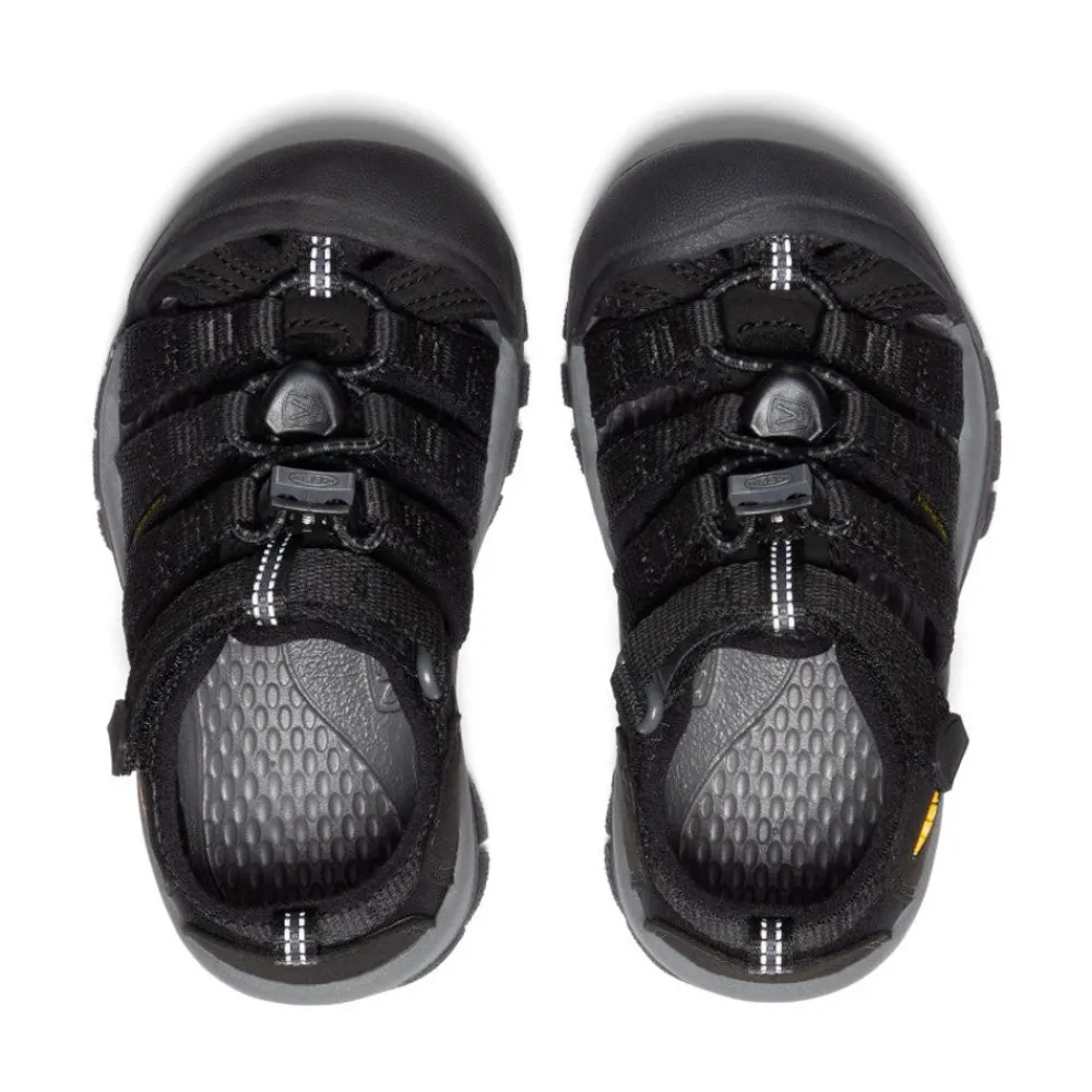 Best Little Kids' Newport H2 | Black/ Yellow Kids Sandals