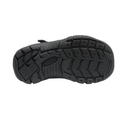 New Little Kids' Newport H2 | Black/Lime Green Kids Sandals