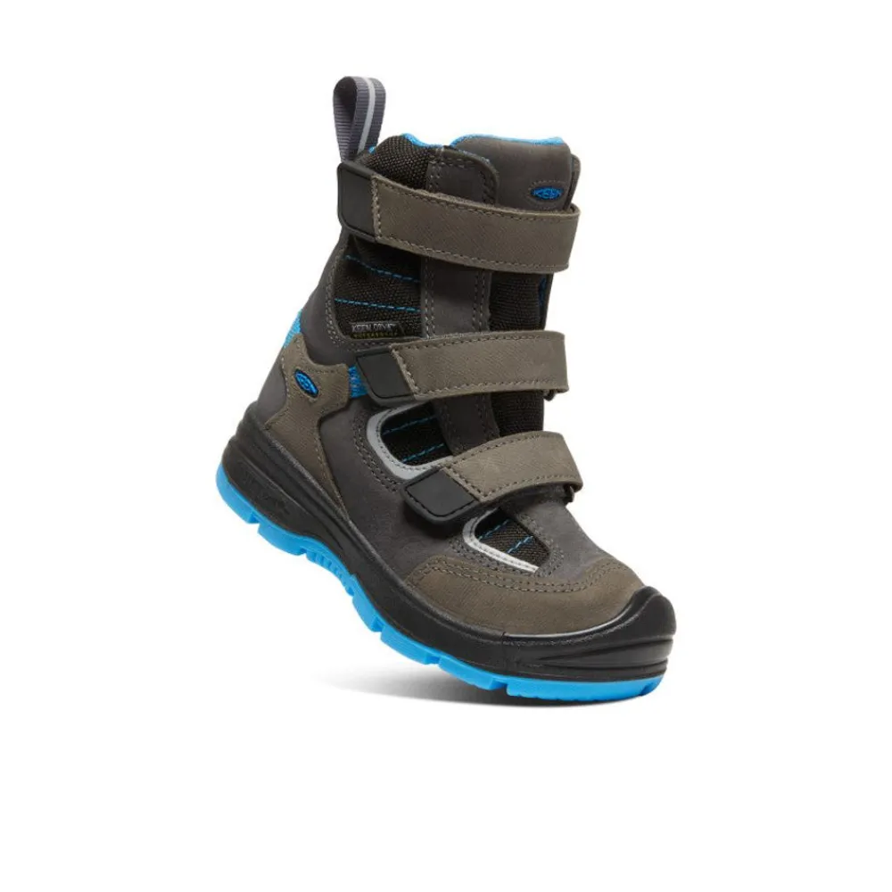 New Little Kids' Redwood Winter Waterproof Boot | Raven/Magnet Kids Boots