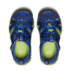 Sale Little Kids' Seacamp Ii Cnx | Blue Depths/Chartreuse Kids Sandals