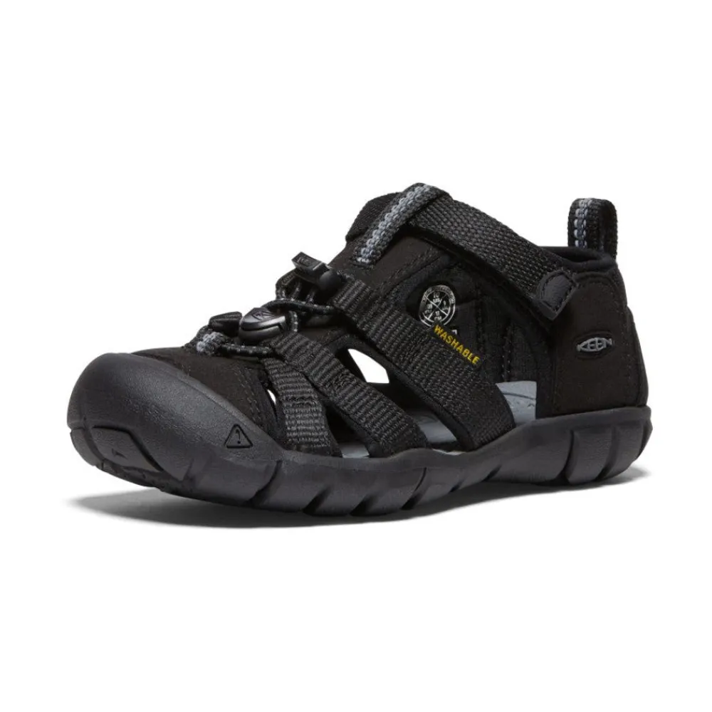 Fashion Little Kids' Seacamp Ii Cnx | Black/Grey Kids Sandals