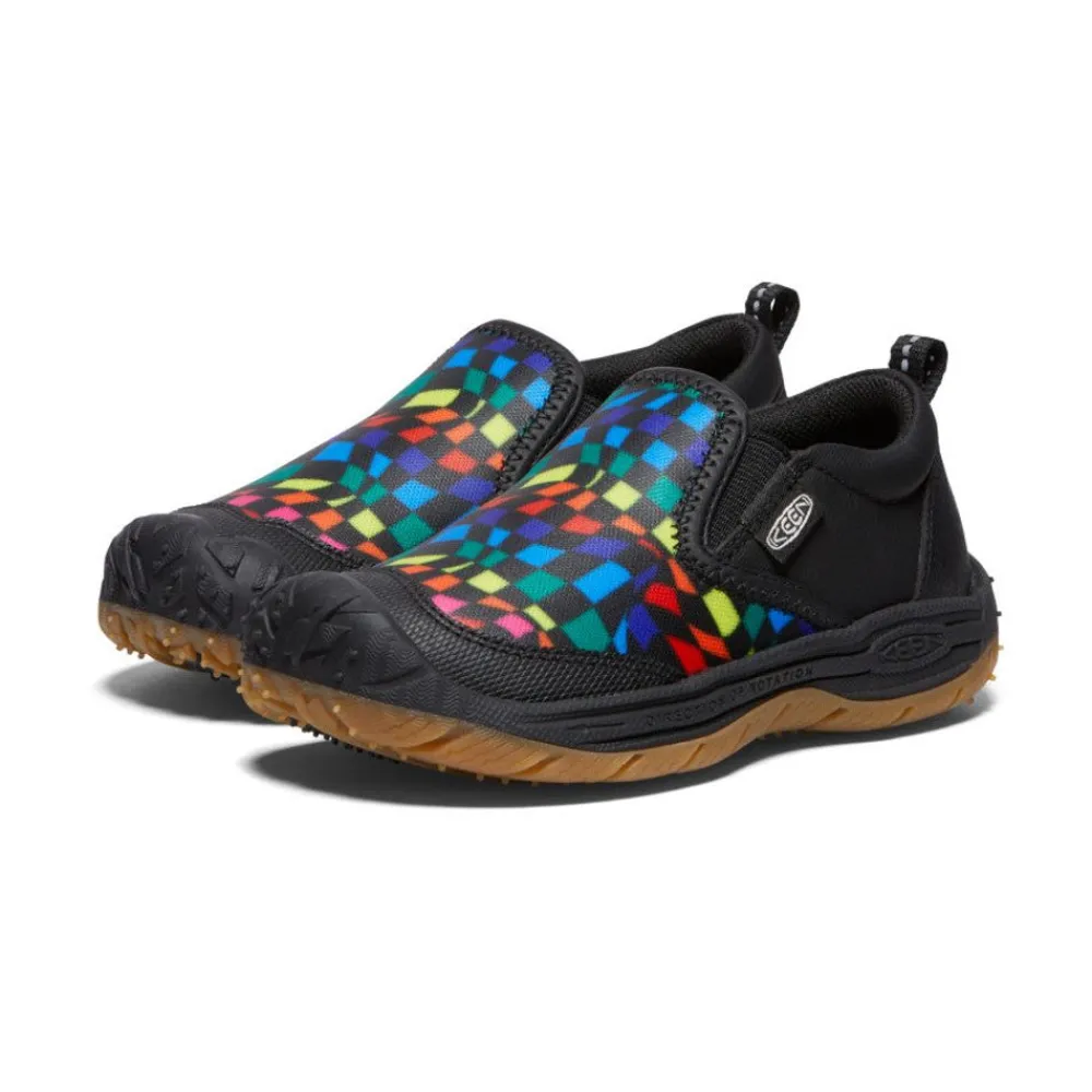 Fashion Little Kids' Speed Hound Slip-On | Black/Multi Kids Slip-Ons