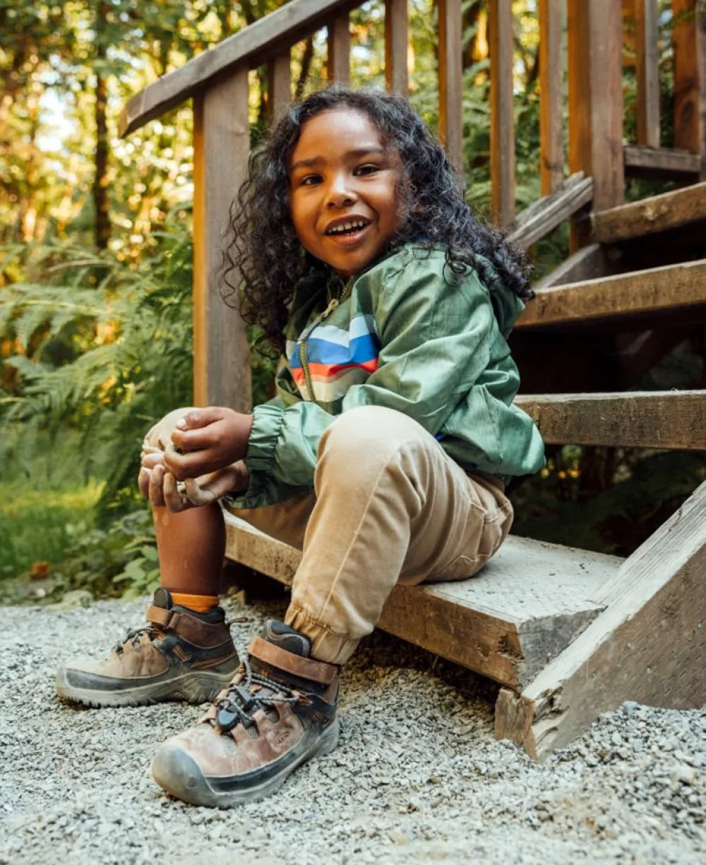 Outlet Little Kids' Targhee Waterproof Boot | Steel Grey/Porcelain Kids Boots