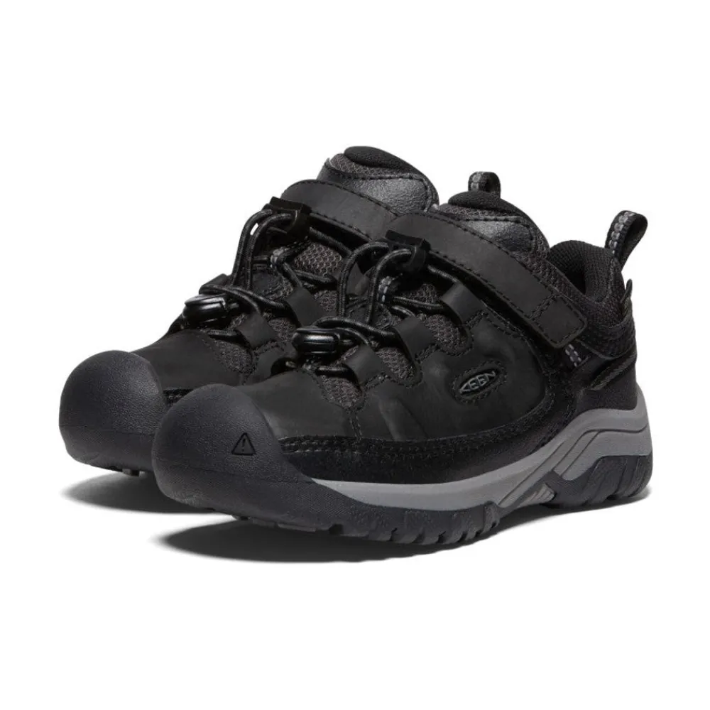 Outlet Little Kids' Targhee Waterproof Shoe | Black/Steel Grey Kids Shoes
