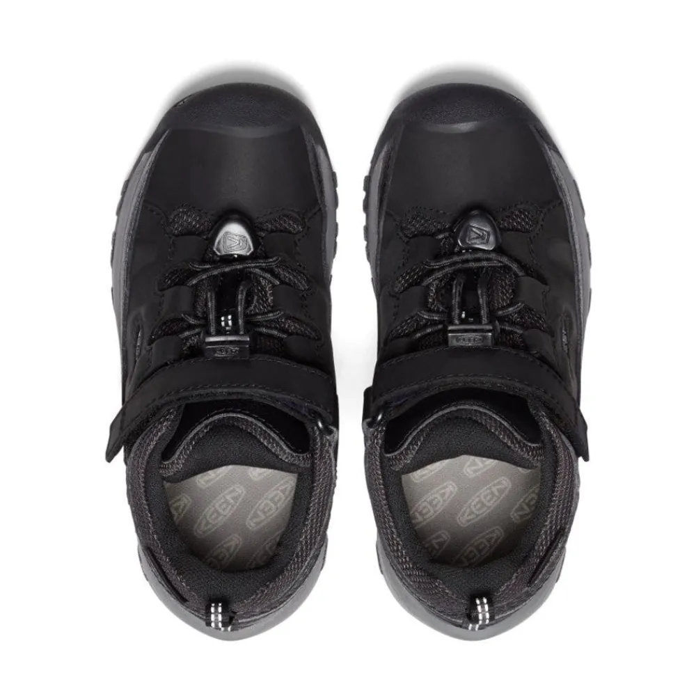 Outlet Little Kids' Targhee Waterproof Shoe | Black/Steel Grey Kids Shoes